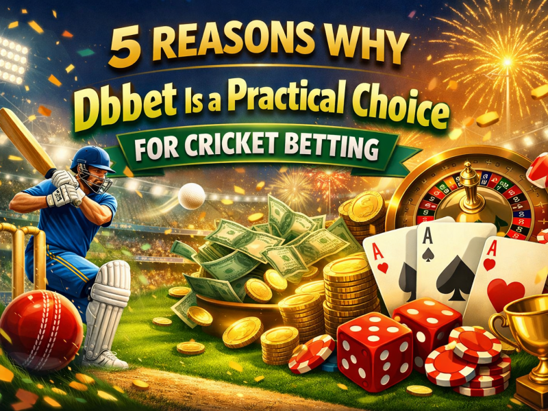 Dbbet Is a Practical Choice for Cricket Betting
