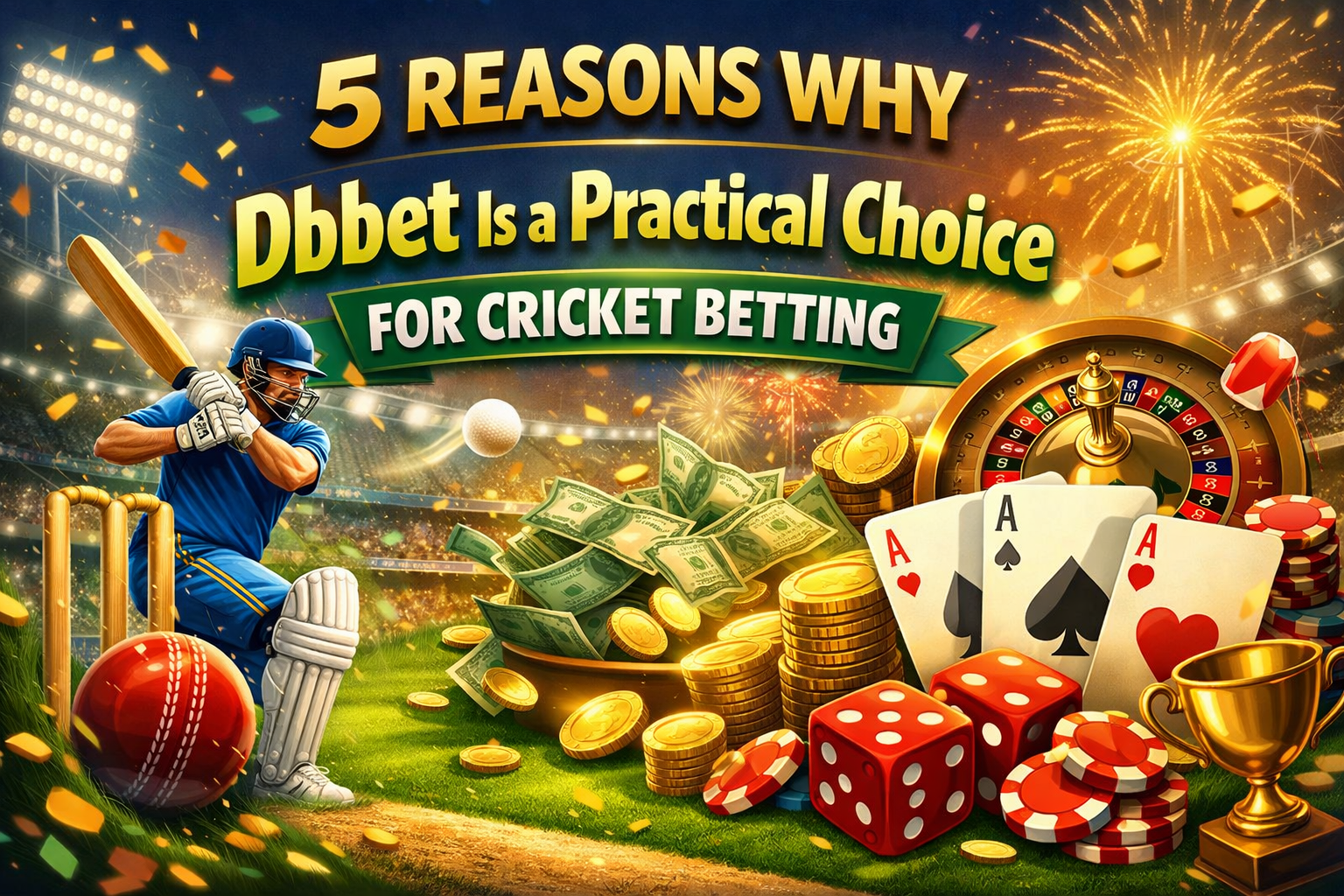 Dbbet Is a Practical Choice for Cricket Betting