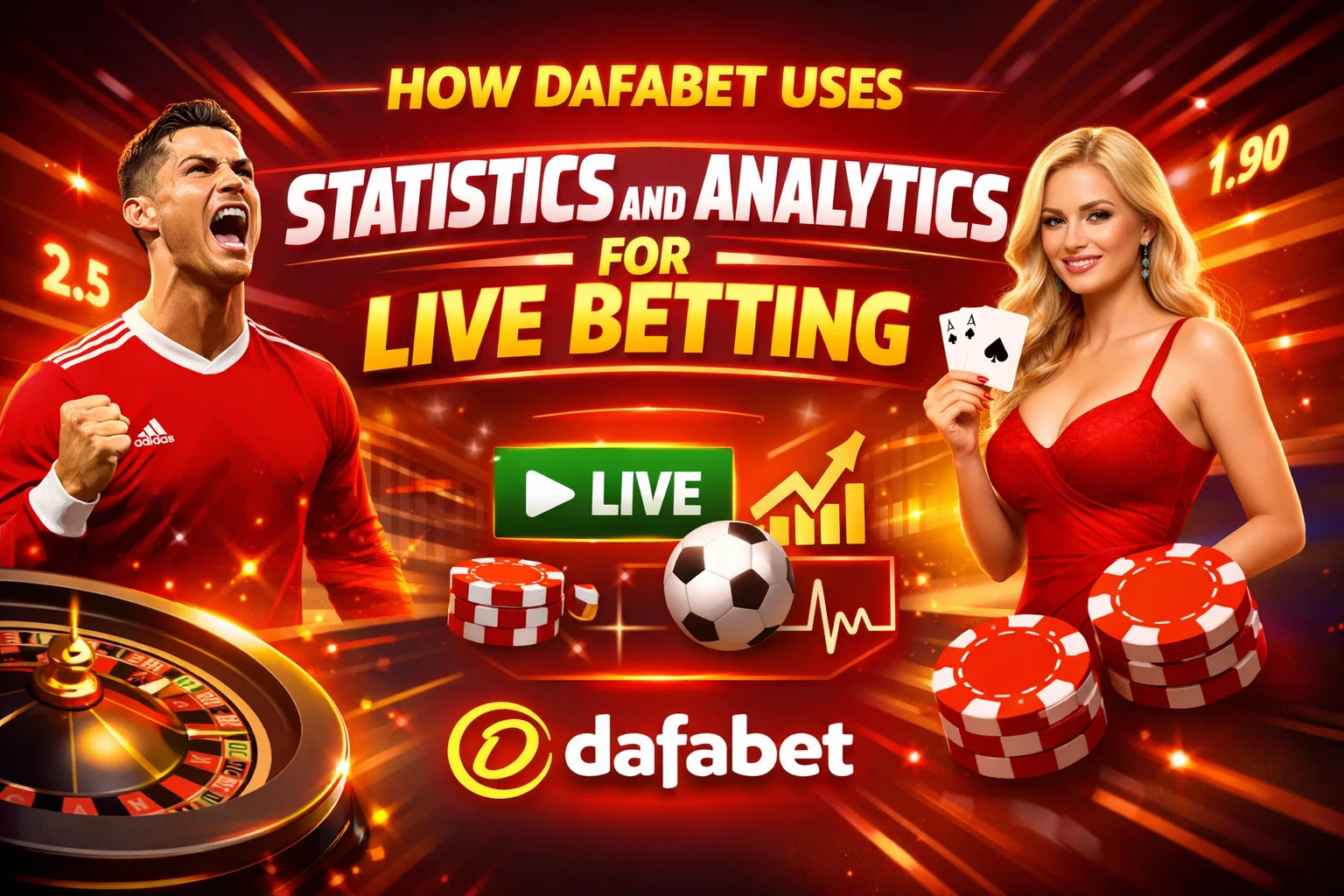 How Dafabet Uses Statistics and Analytics for Live Betting